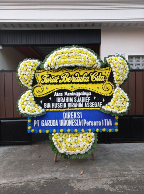 Papan Bunga Duka di Kiaracondong