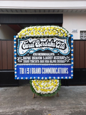 Papan Bunga Duka di Kiaracondong